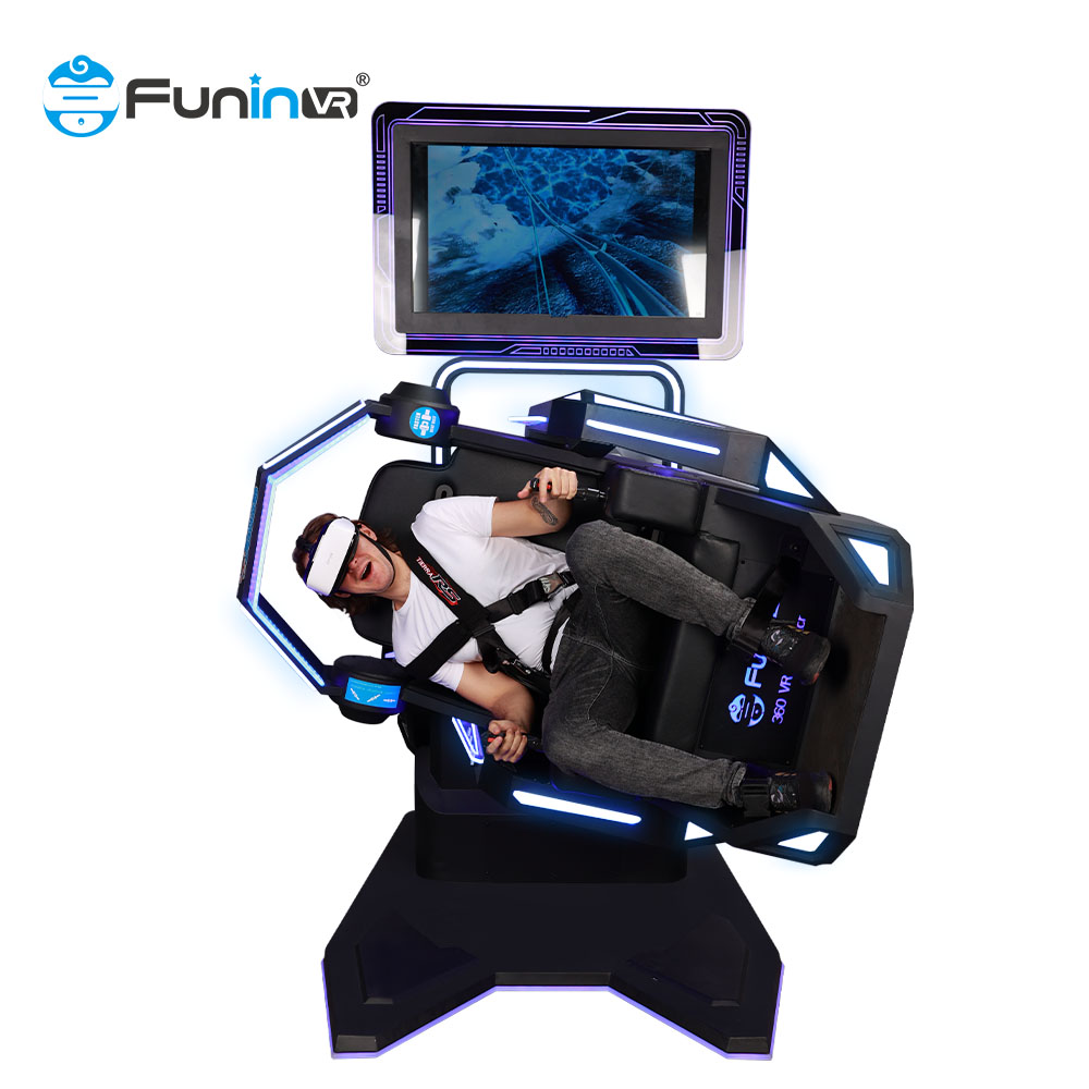 360° VR Roller Coaster Simulator Virtual Reality Arcade Machine