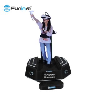 360 Degree VR Treadmill Simulator Virtual Reality Theme Park Equipment