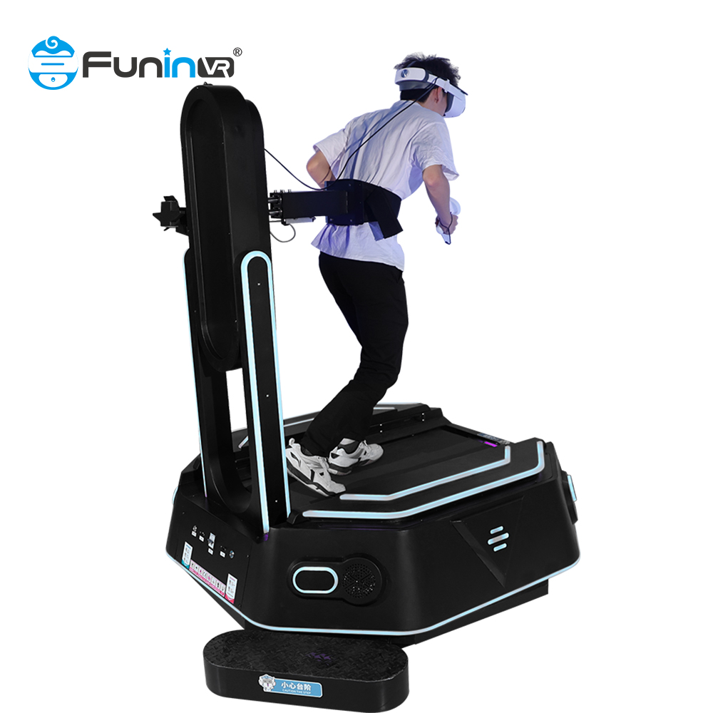 360 Degree VR Treadmill Simulator Virtual Reality Theme Park Equipment