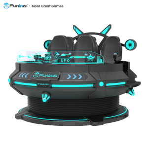 9D Virtual Reality Simulator VR Machine 5 Seats VR Magic Flying UFO