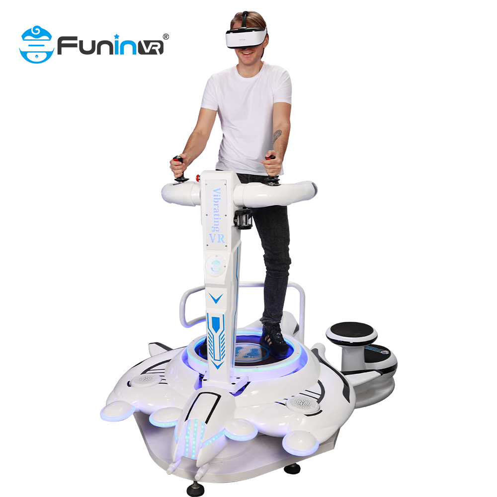 Equipamento de parque temático VR vibratório Máquina de jogo VR de diversão dinâmica