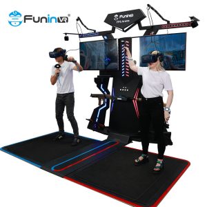 VR Theme Park Equipment FPS Arena Shooting Game Simulator