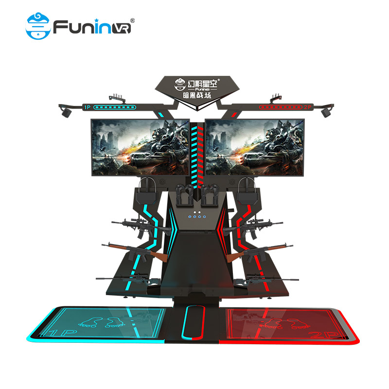 VR 테마 파크 장비 FPS 경기장 슈팅 게임 시뮬레이터