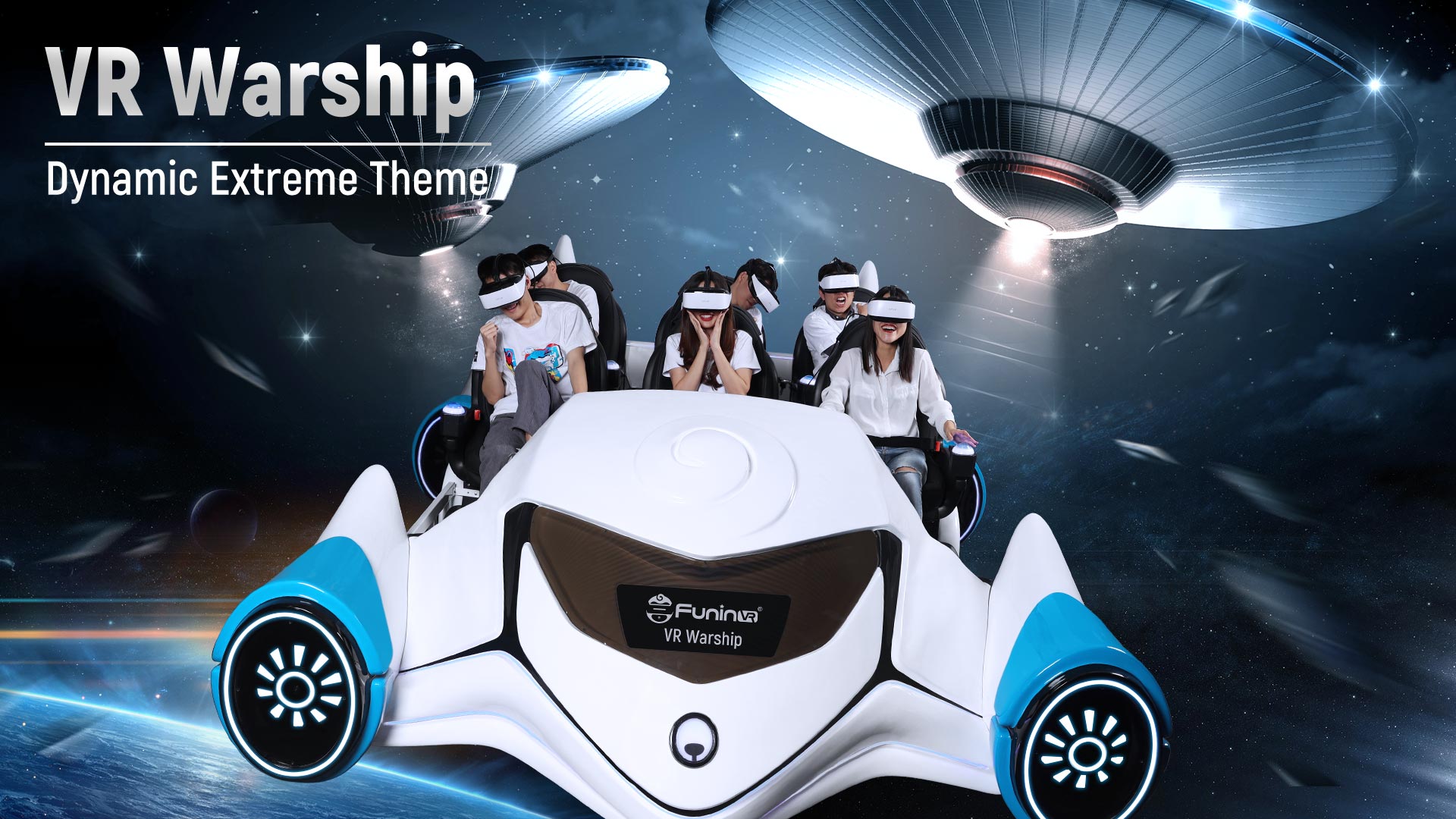 VR Theme Park Equipment Warship Dynamic Virtual Reality Game Simulator - Dynamic Theme - 1