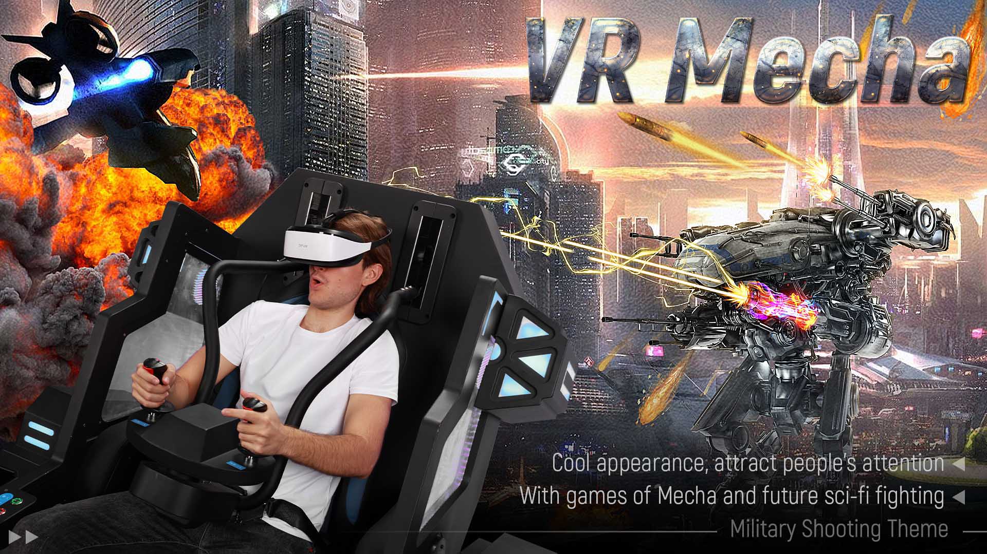 VR Mecha Machine Game Simulator - Shooting Theme - 1