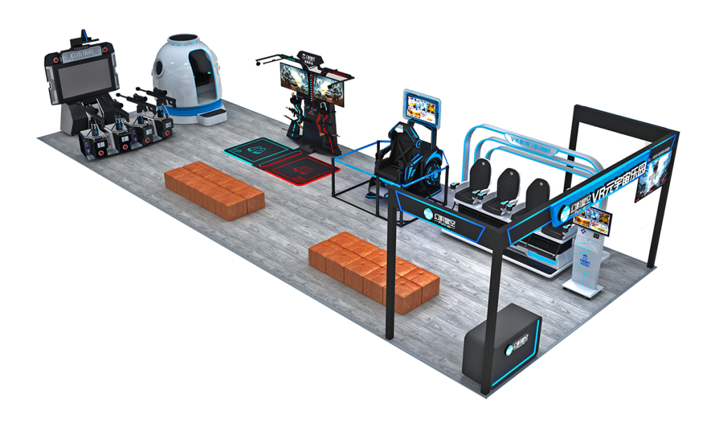 Roi 9D VR Simulator Virtual Reality Cinema For Sale Theme Park Manufacturer Supplier