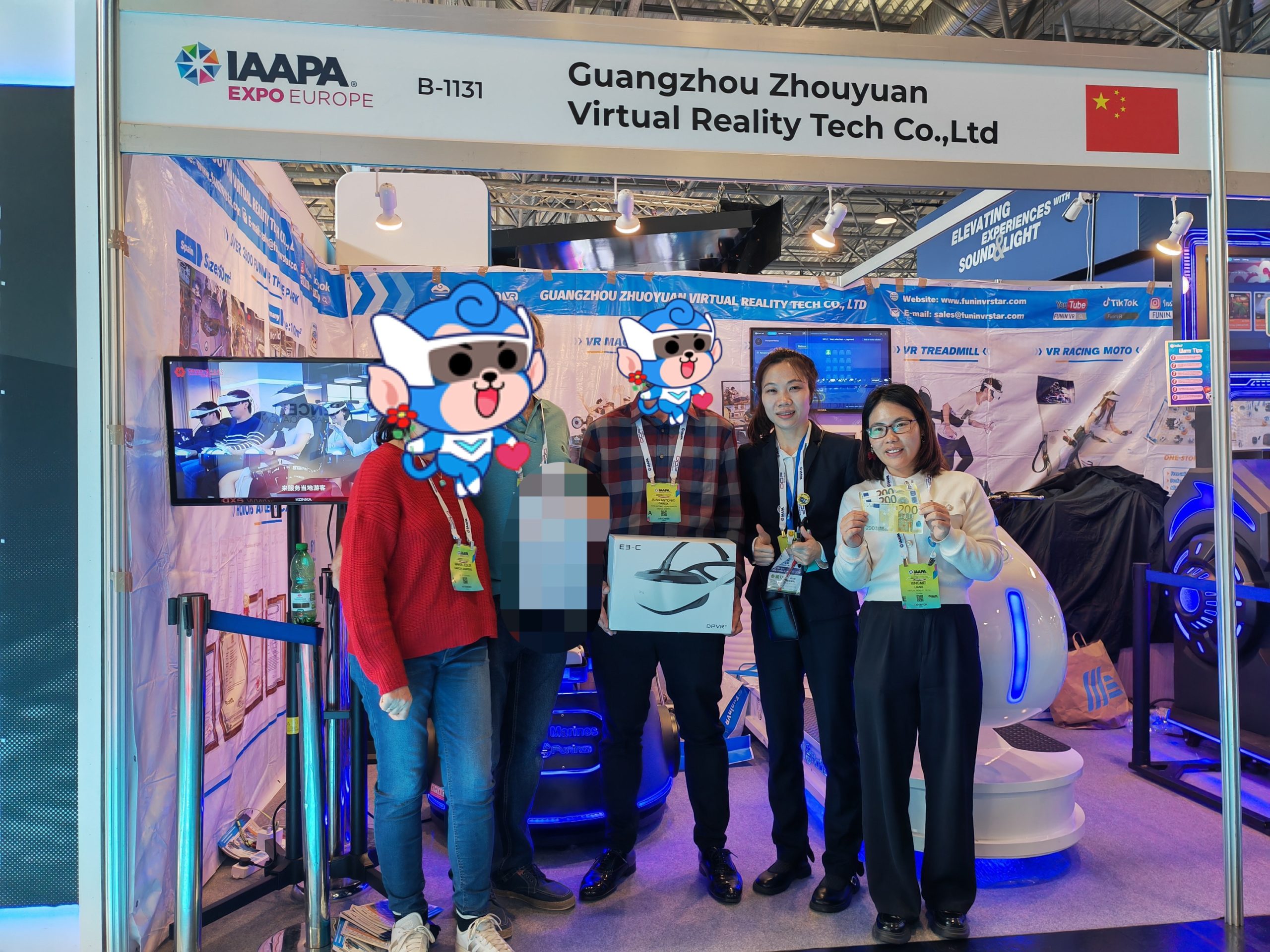 FuninVR Showcased Latest VR Devices at 2023 IAAPA Expo Europe in Austria - Company News - 2