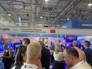 FuninVR Showcased Latest VR Devices at 2023 IAAPA Expo Europe in Austria