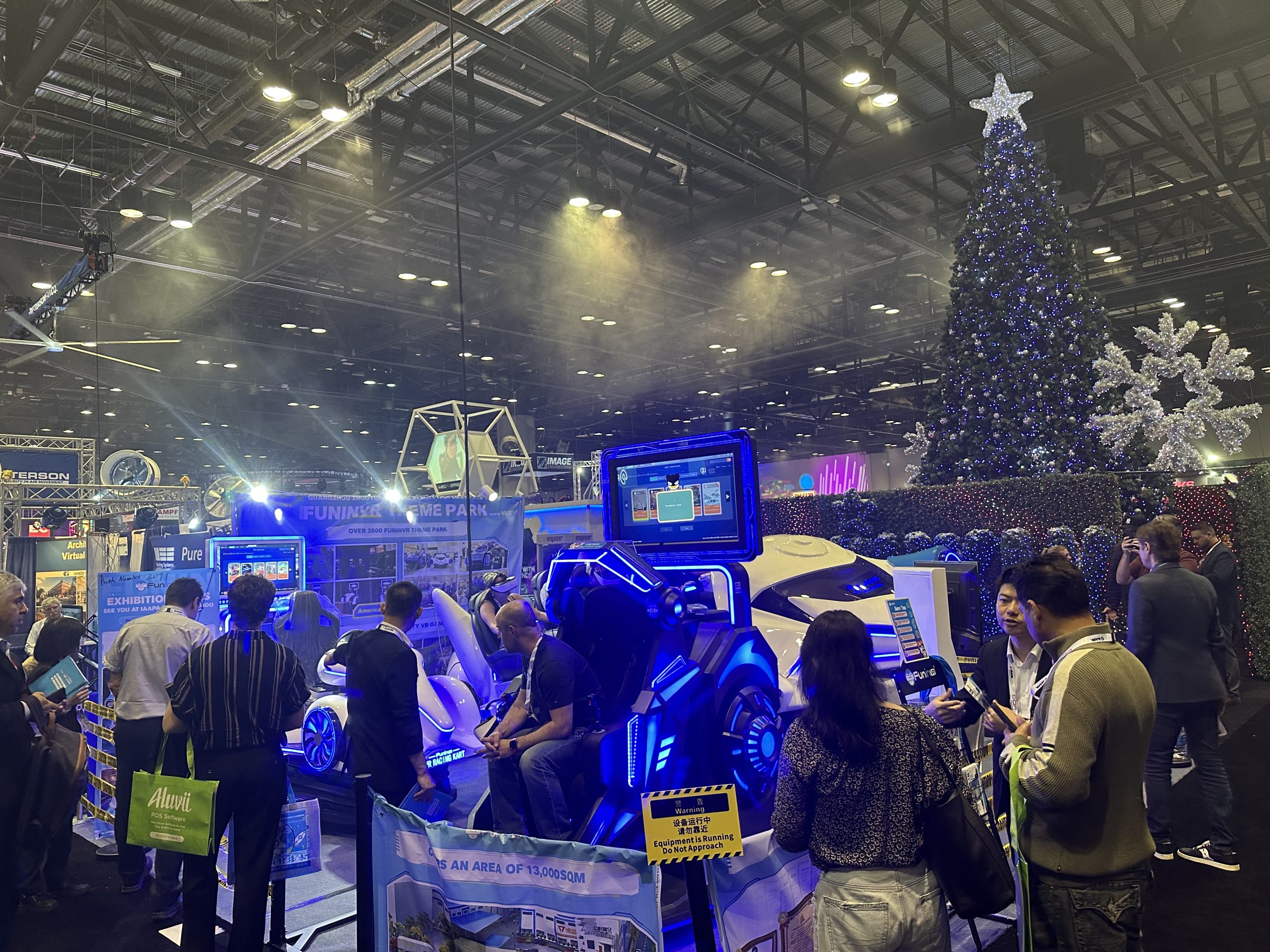 FuninVR Successful Attending at the IAAPA Expo 2023 in Orlando - Company News - 2