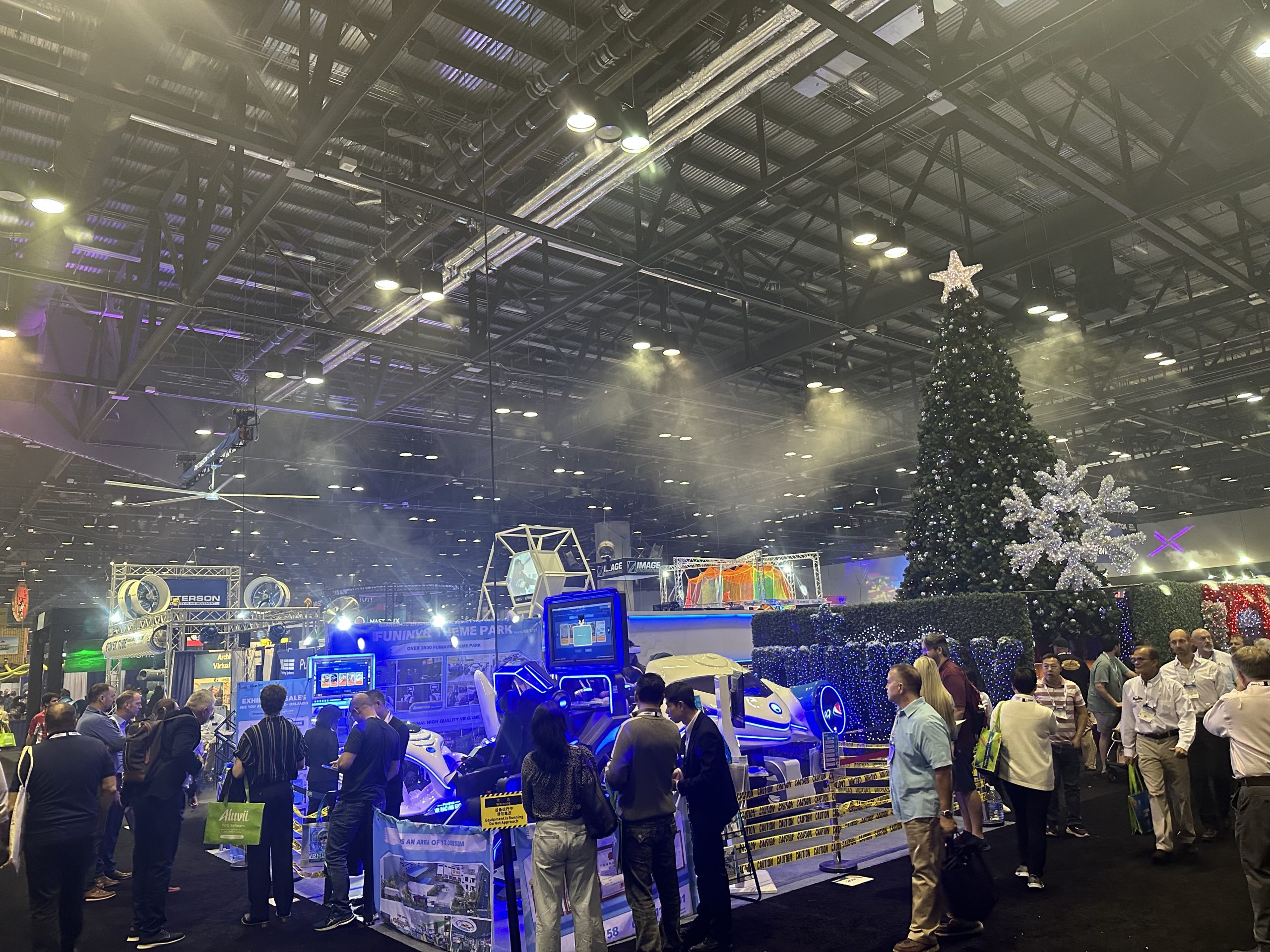 FuninVR Successful Attending at the IAAPA Expo 2023 in Orlando - Company News - 1