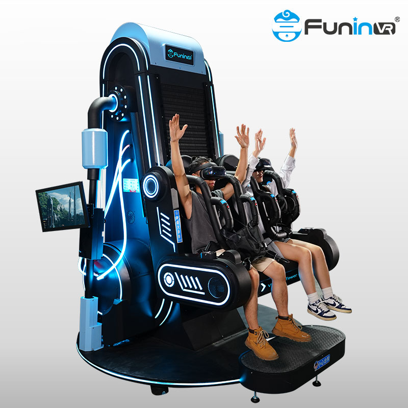 Vr Drop Frame เครื่องจำลองการบินเสมือนจริงที่นั่งคู่เครื่องเกม VR Drop Tower - 9ดี วี ...