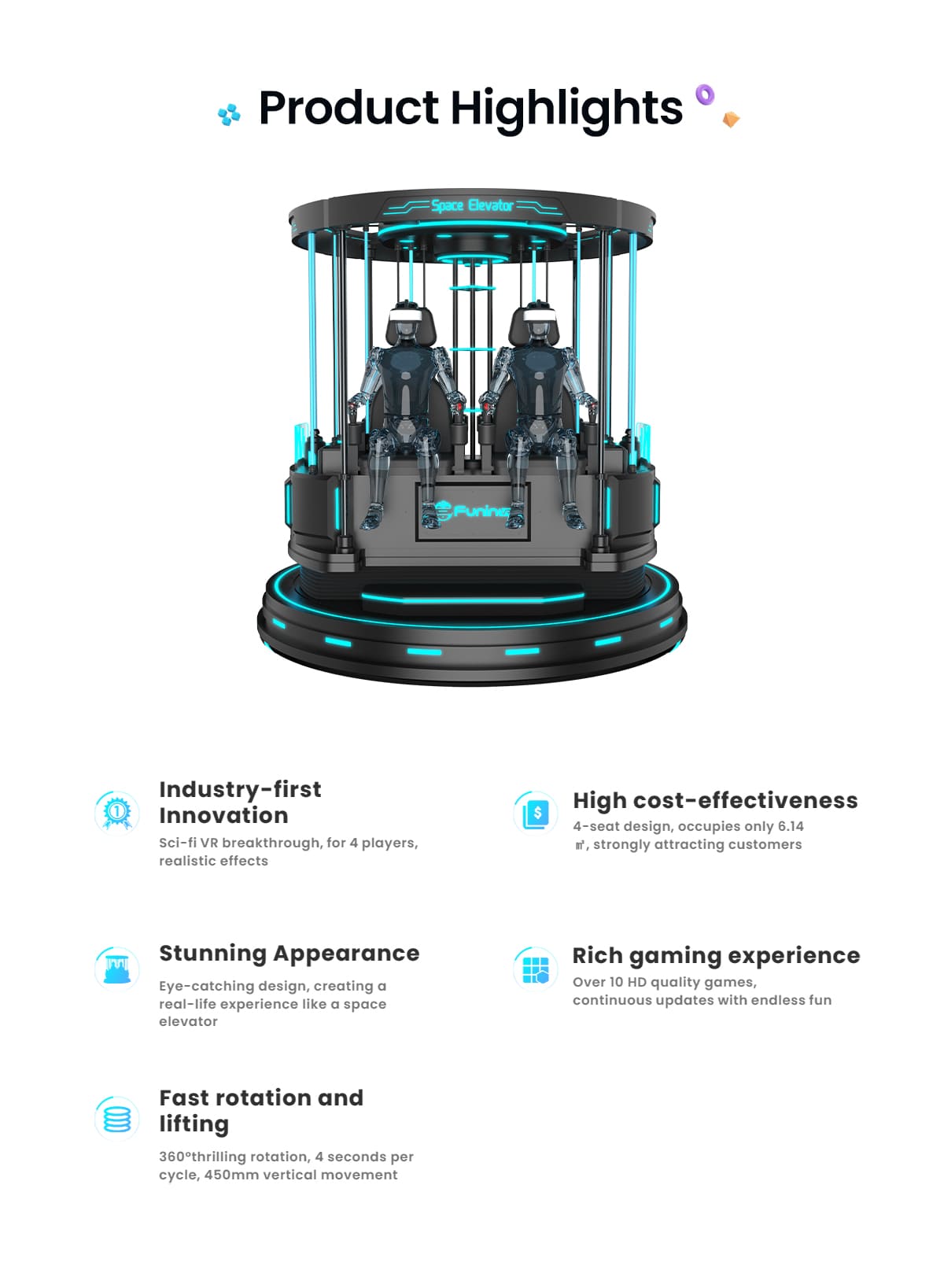 Product Highlights:Space Elevator