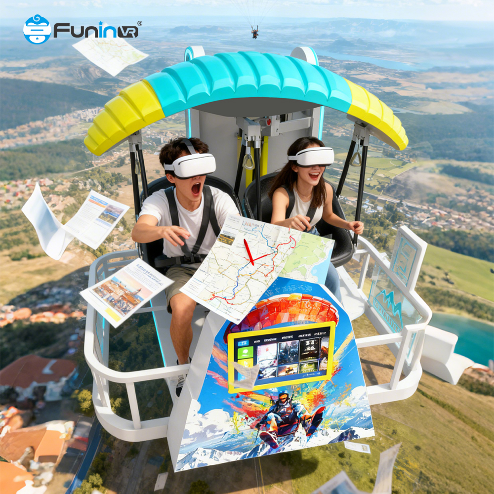 9D Entertainment Paragliding Vr Simulated Skydiving 9d Virtual Reality Machines Flight Simulator