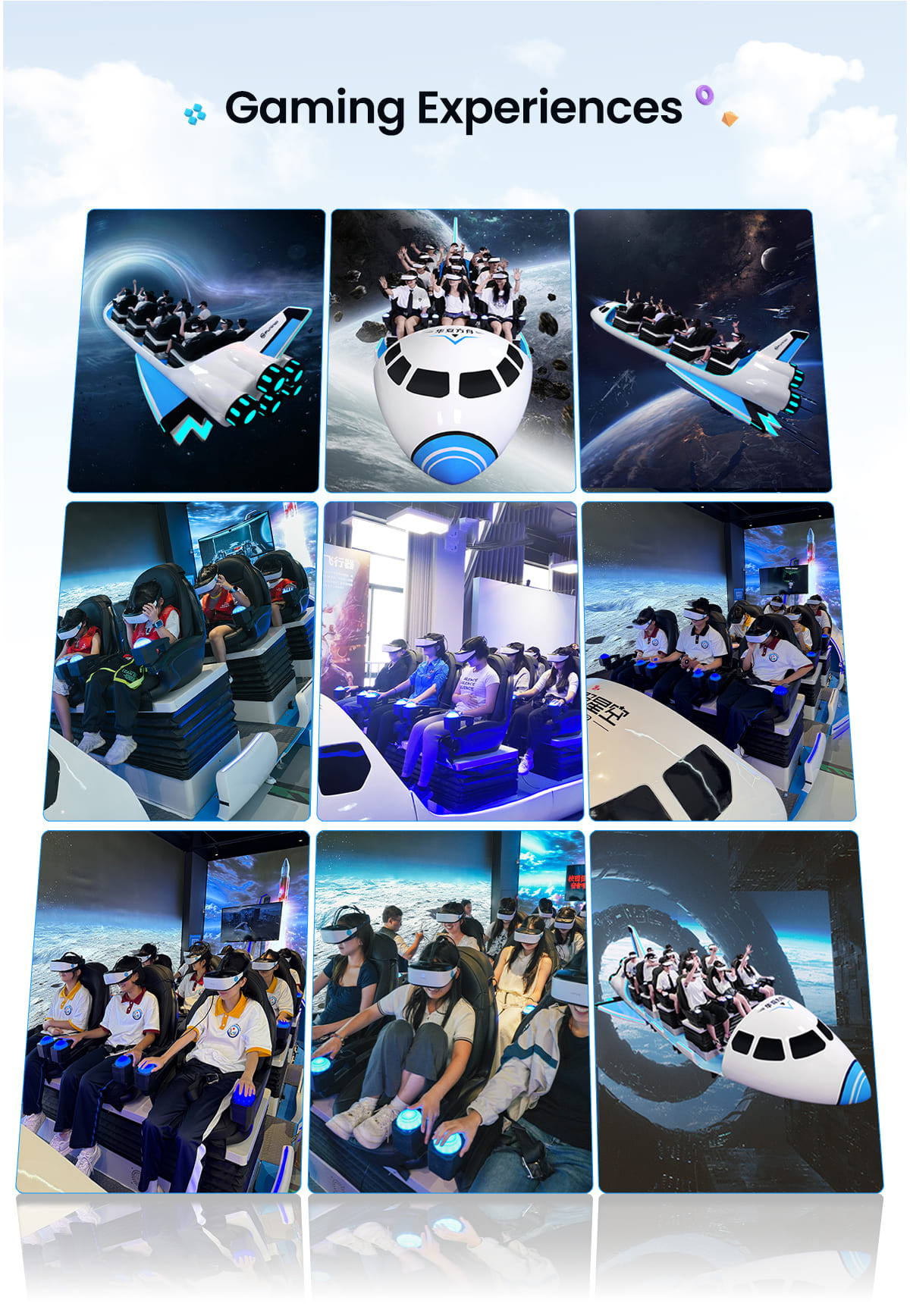 Gaming Experiences:VR Spaceship