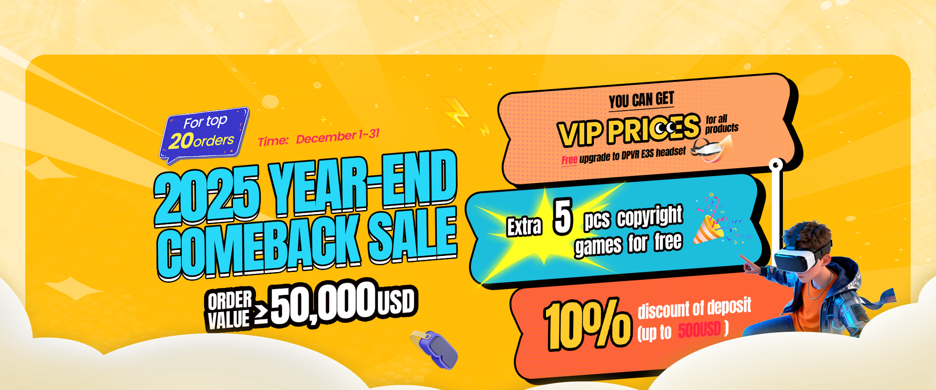 2025 Year-EndComeback Sale
