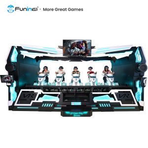 VR Dragon Rider 5 Seats Arcade Game Machine