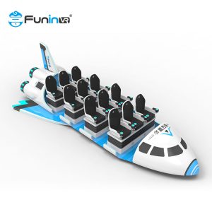 Amusement Park Rides Equipment Capsule Aerospace Fly Simulation