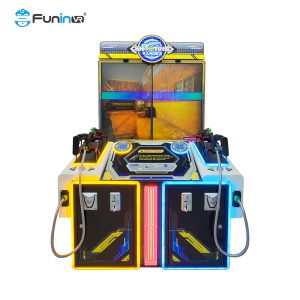 Coin Operated Games Shooting Gun Indoor Arcade Game Machine Multiplayer Shooter Challenge Simulator
