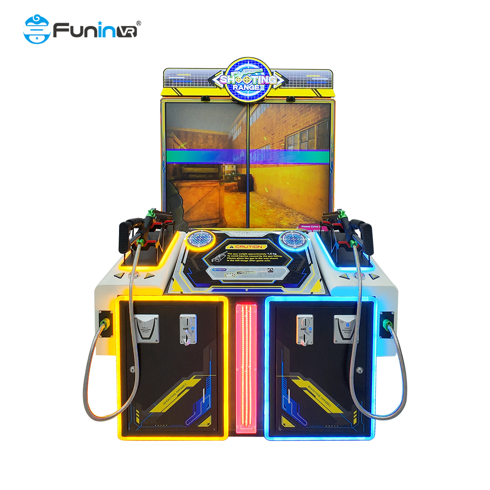 Coin Operated Games Shooting Gun Indoor Arcade Game Machine Multiplayer Shooter Challenge Simulator