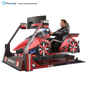 For Training & Entertainment: The Triple-Screen, 6-DOF Arcade Racing Simulator.