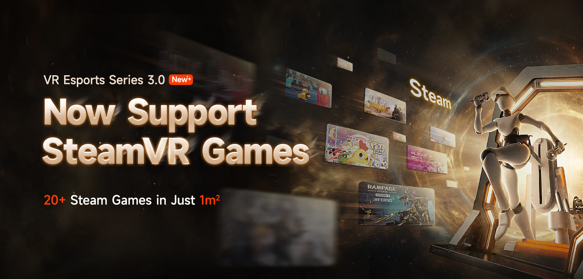 VR Esports Series 3.0 Now SupportSteamVR Games