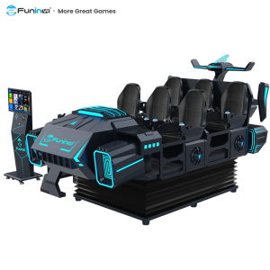 9D Virtual Reality 6 Seats VR Equipment VR Dark Mars Simulator